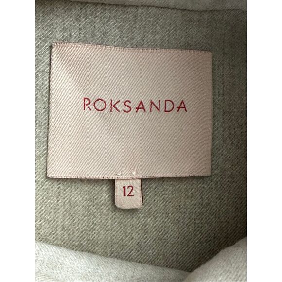 ROKSANDA Virgin Wool Blazer / Made in England Size:12 - Picture 4 of 6